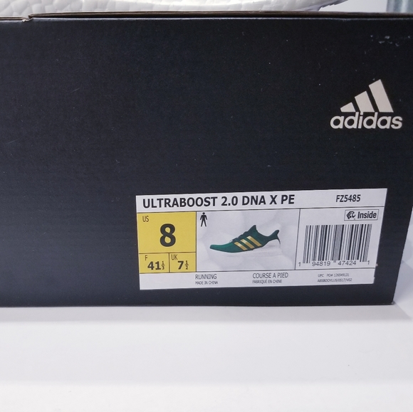 Adidas Ultraboost 2.0 DNA X PE Green Juju Smith-Schuster - Picture 6 of 6